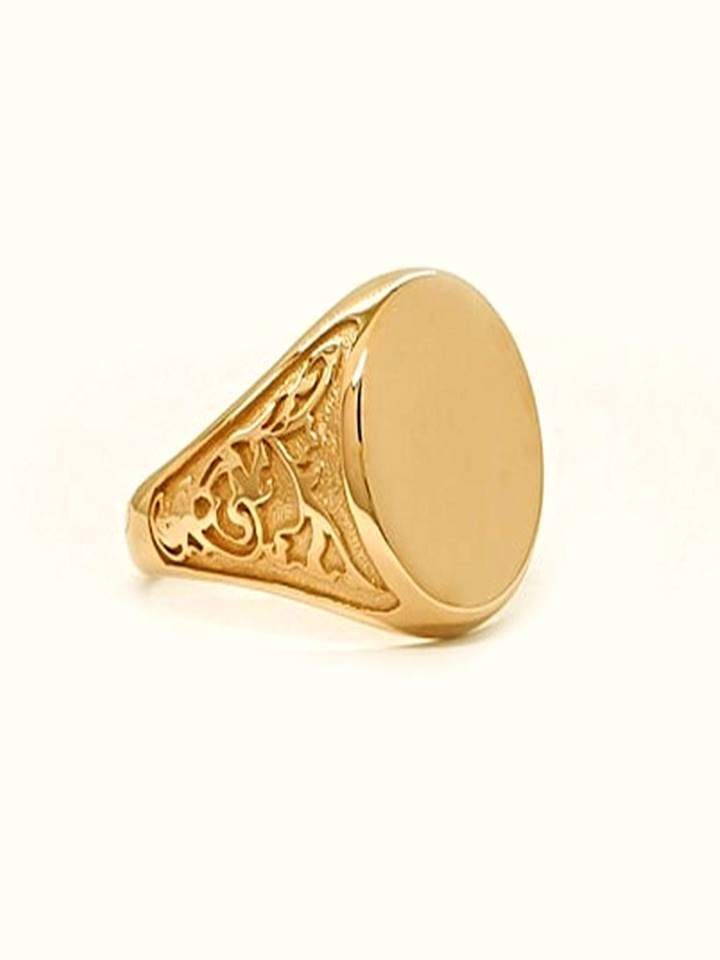 18K 22K PURE GOLD CELTIC WIRE MESH RING