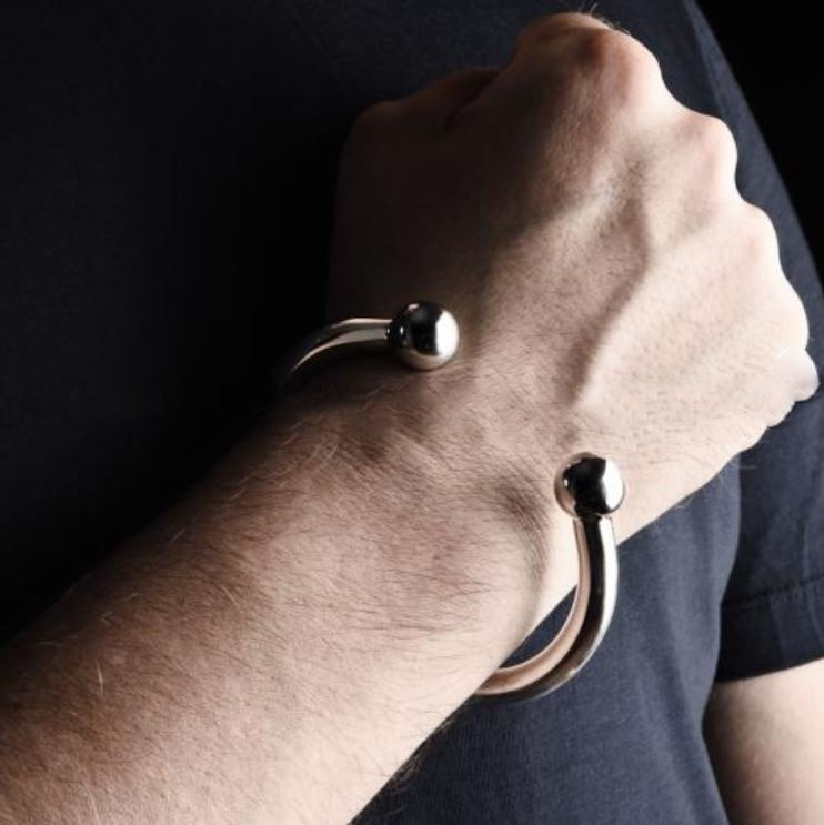 Men's Flexible Gold Kada